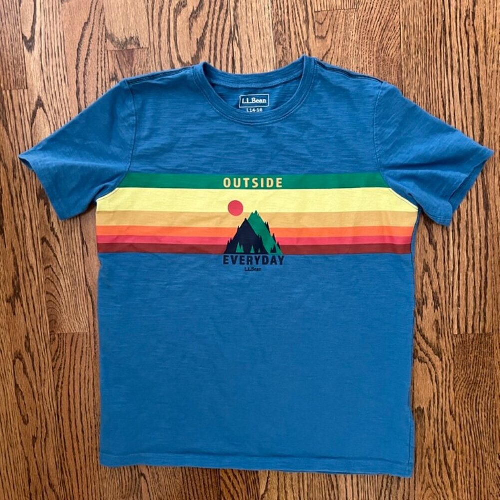 Kid's L.L. Bean graphic t-shirt size 14-16